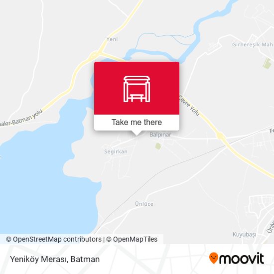 Yeniköy Merası map