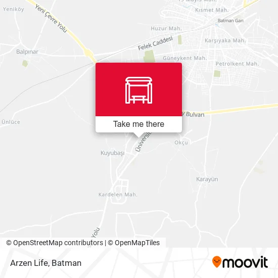 Arzen Life map