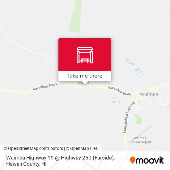 Waimea Highway 19 @ Highway 250 (Farside) map