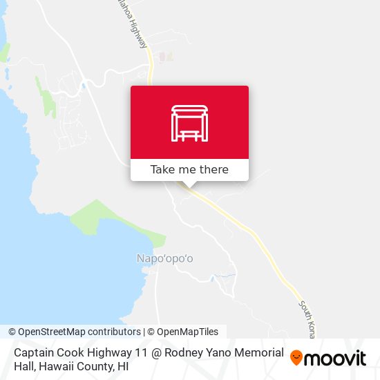 Captain Cook Highway 11 @ Rodney Yano Memorial Hall map