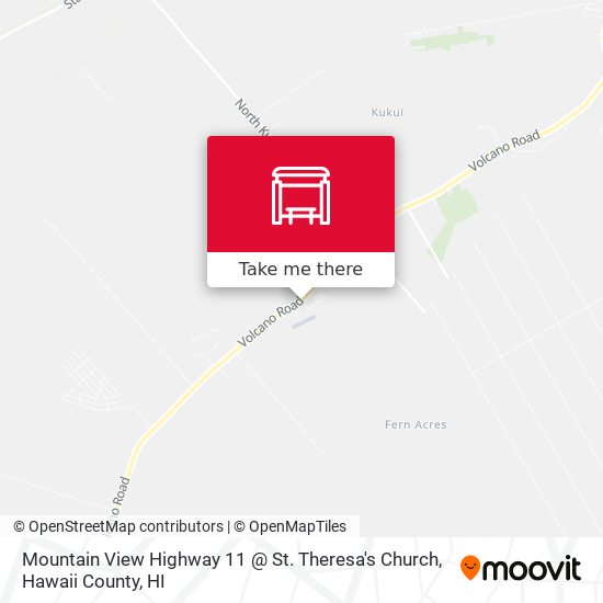 Mapa de Mountain View Highway 11 @ St. Theresa's Church