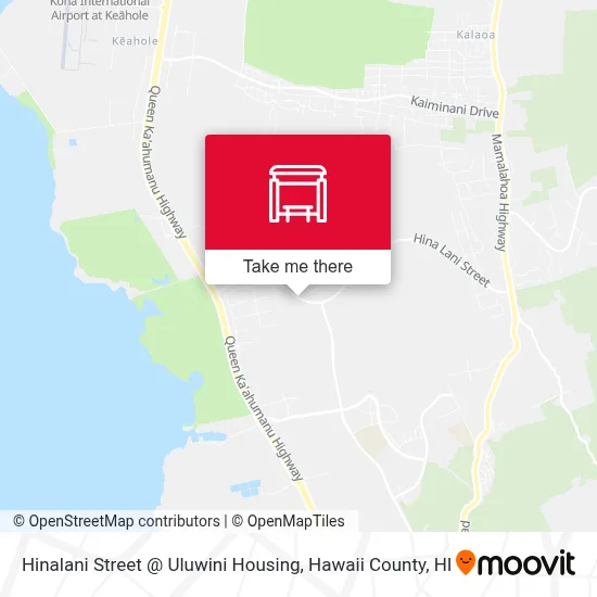 Hinalani Street @ Uluwini Housing map