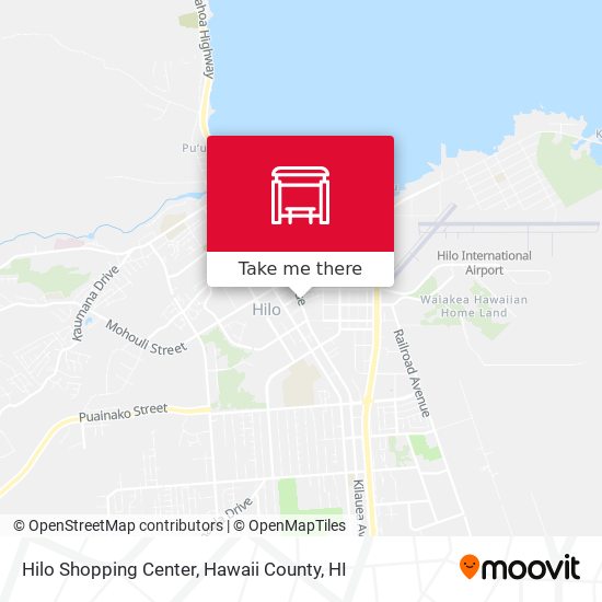 Hilo Shopping Center map