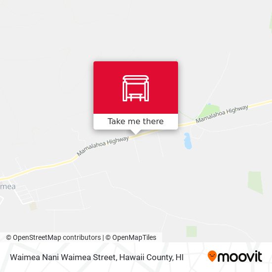 Mapa de Waimea Nani Waimea Street