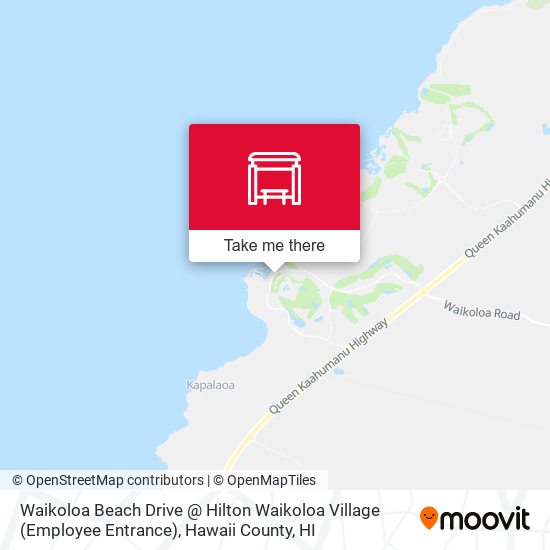 Waikoloa Beach Drive @ Hilton Waikoloa Village (Employee Entrance) map