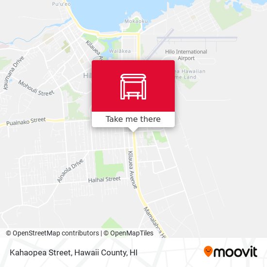 Kahaopea Street map