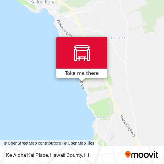 Ke Aloha Kai Place map