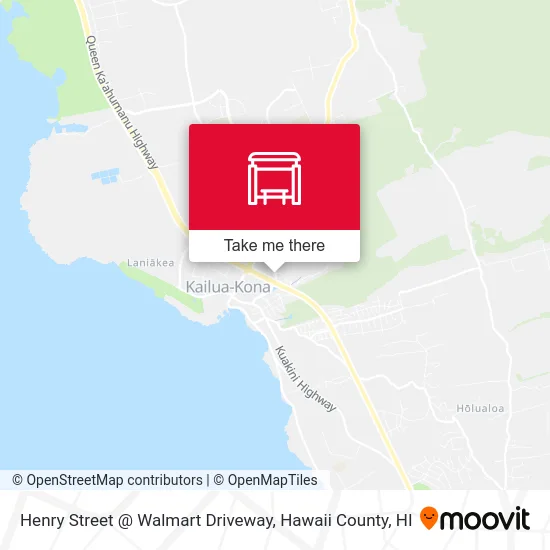 Henry Street @ Walmart Driveway map