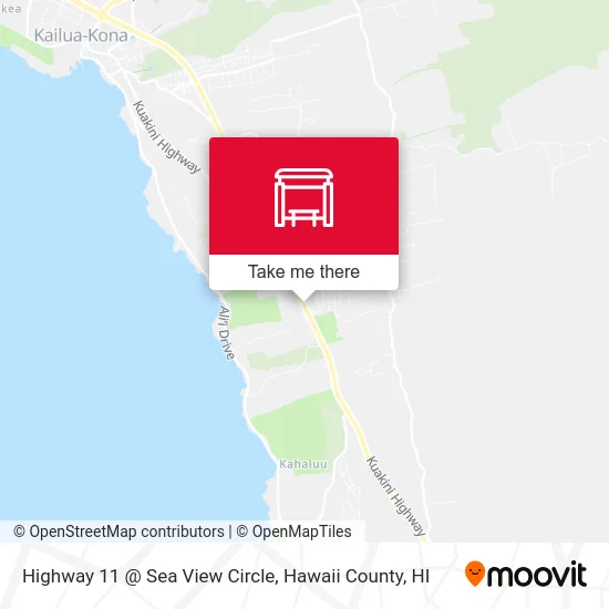 Highway 11 @ Sea View Circle map