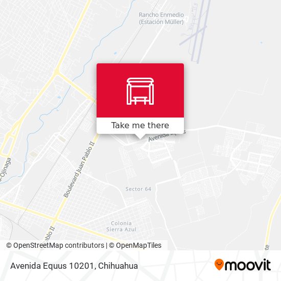 Avenida Equus 10201 map