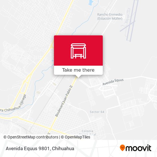 Avenida Equus 9801 map