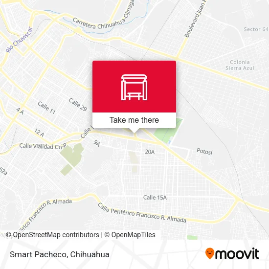 Mapa de Smart Pacheco