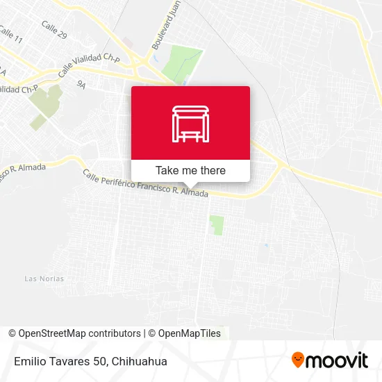 Mapa de Emilio Tavares 50