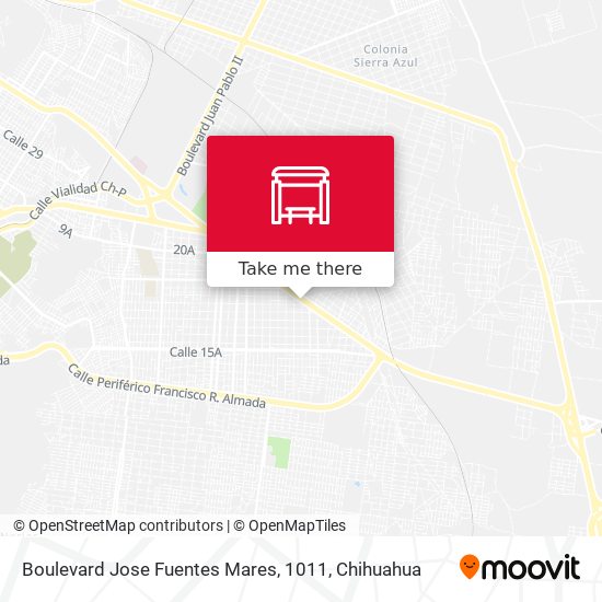 Boulevard Jose Fuentes Mares, 1011 map