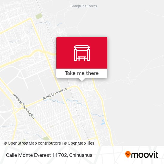 Calle Monte Everest 11702 map