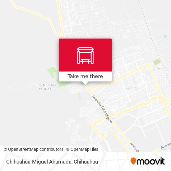 Mapa de Chihuahua-Miguel Ahumada