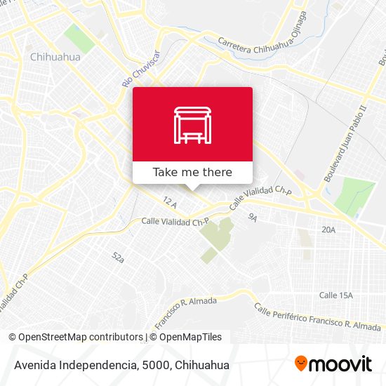 Avenida Independencia, 5000 map