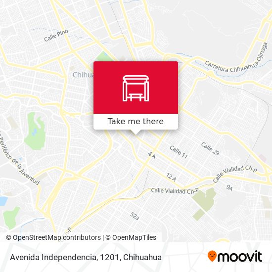 Avenida Independencia, 1201 map