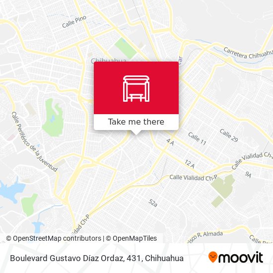 Mapa de Boulevard Gustavo Díaz Ordaz, 431