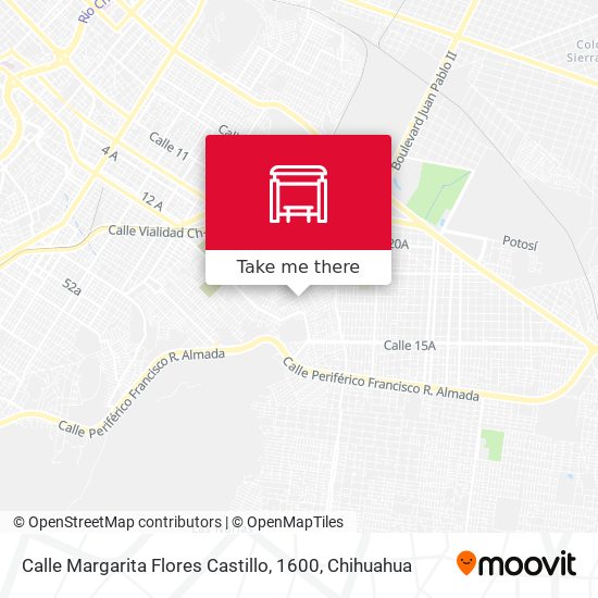 Calle Margarita Flores Castillo, 1600 map