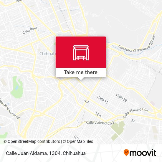 Calle Juan Aldama, 1304 map