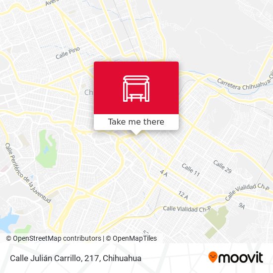 Mapa de Calle Julián Carrillo, 217