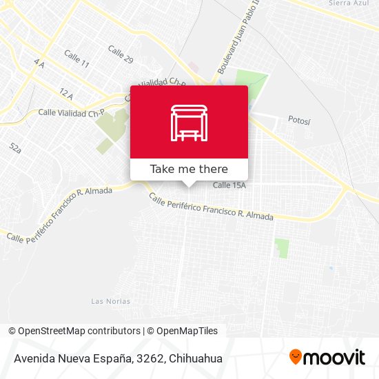 Avenida Nueva España, 3262 map