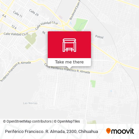 Periférico Francisco. R. Almada, 2300 map