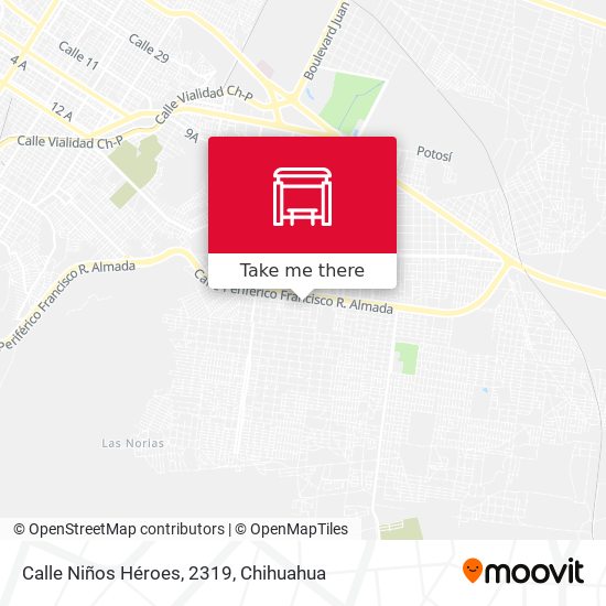 Calle Niños Héroes, 2319 map