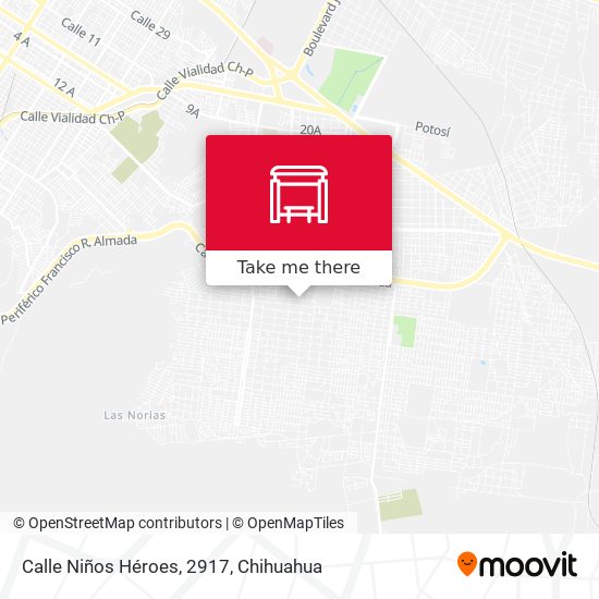 Calle Niños Héroes, 2917 map