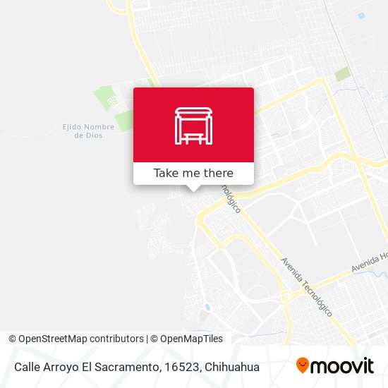 Calle Arroyo El Sacramento, 16523 map
