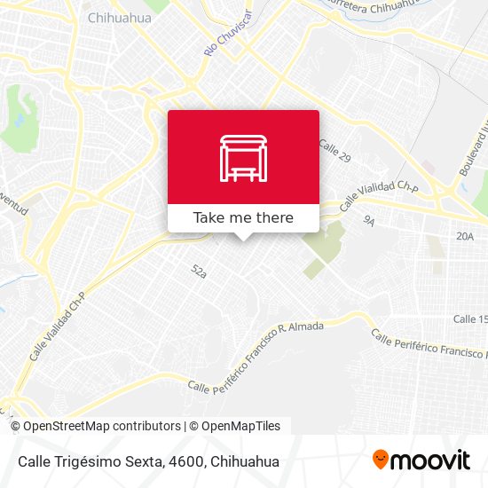 Calle Trigésimo Sexta, 4600 map