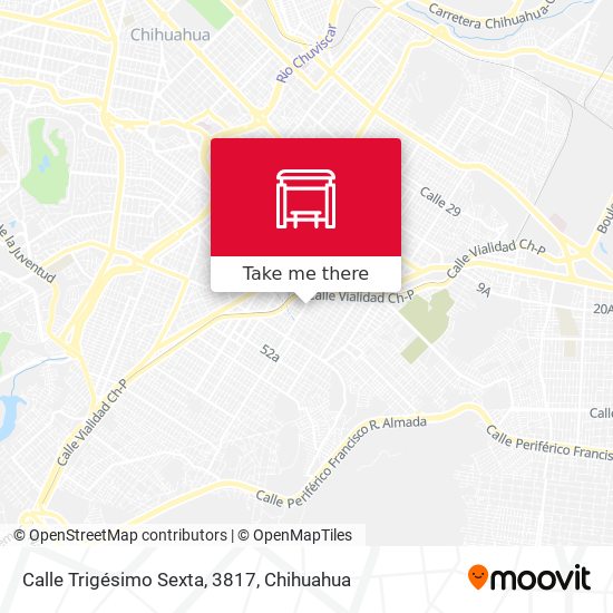 Calle Trigésimo Sexta, 3817 map