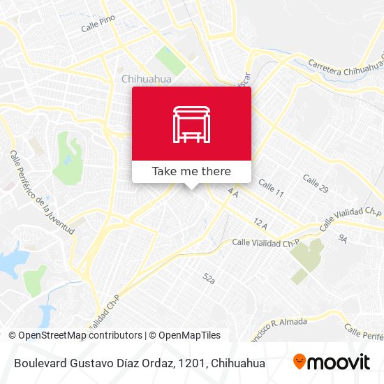 Boulevard Gustavo Díaz Ordaz, 1201 map