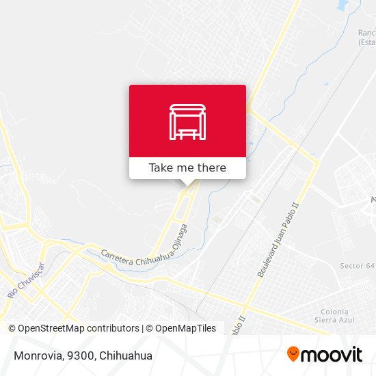 Mapa de Monrovia, 9300