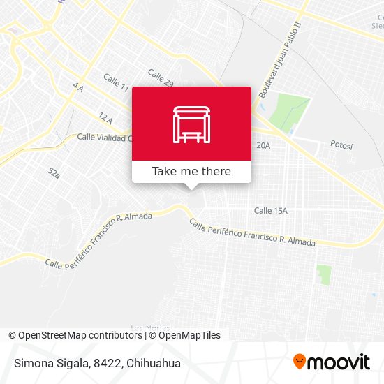 Mapa de Simona Sigala, 8422