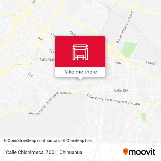 Calle Chichimeca, 7601 map