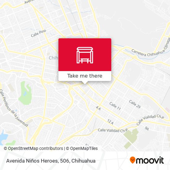 Avenida Niños Heroes, 506 map