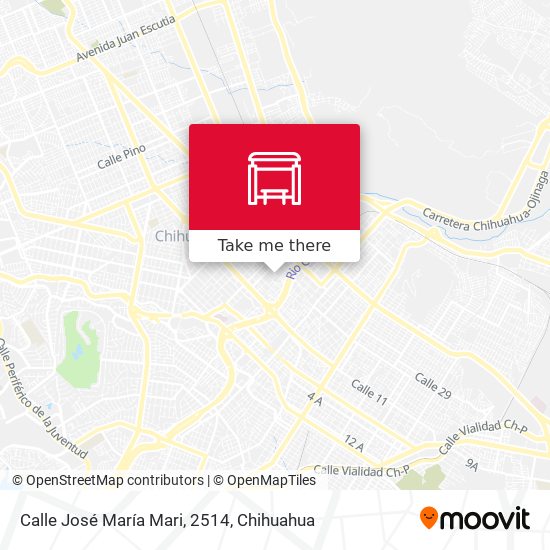Mapa de Calle José María Mari, 2514