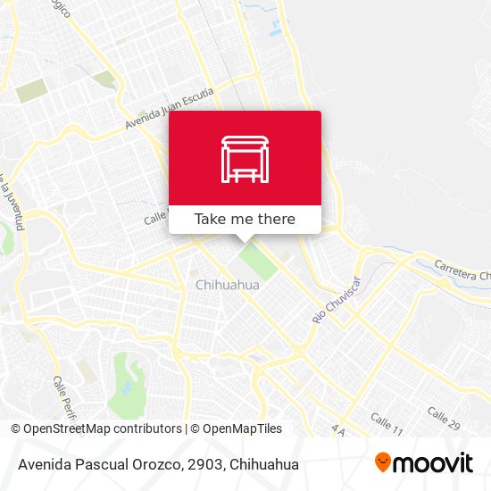 Mapa de Avenida Pascual Orozco, 2903