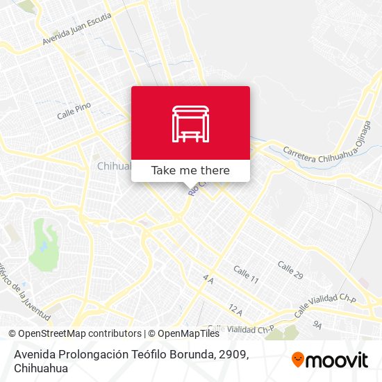Avenida Prolongación Teófilo Borunda, 2909 map