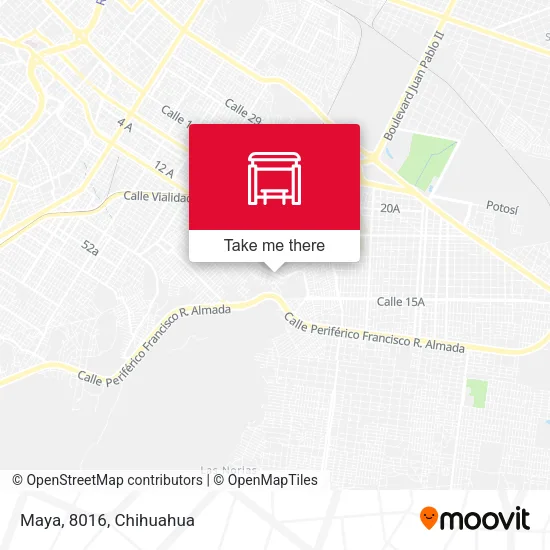 Maya, 8016 map