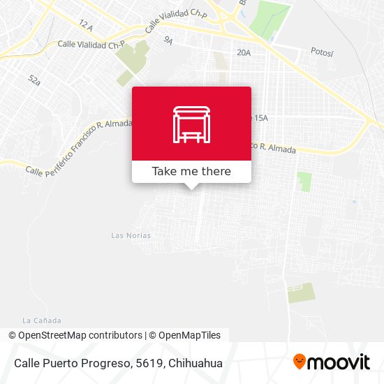 Calle Puerto Progreso, 5619 map