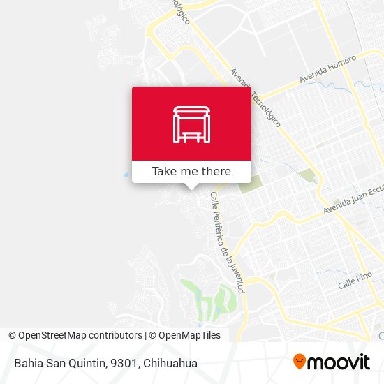 Mapa de Bahia San Quintin, 9301