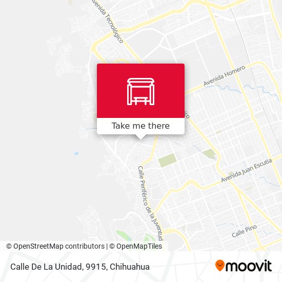 Calle De La Unidad, 9915 map