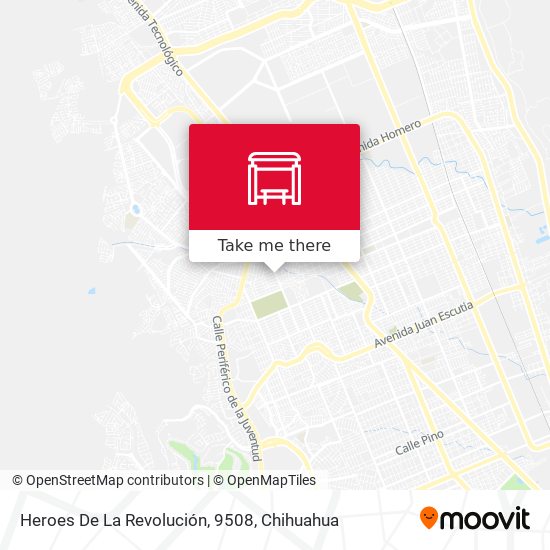 Mapa de Heroes De La Revolución, 9508
