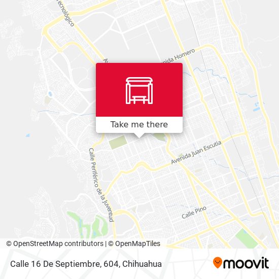 Calle 16 De Septiembre, 604 map