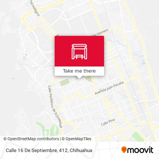 Calle 16 De Septiembre, 412 map