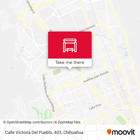 Calle Victoria Del Pueblo, 403 map