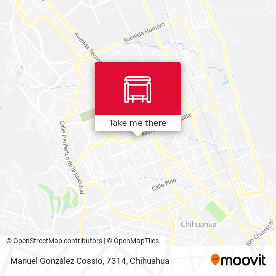 Mapa de Manuel González Cossío, 7314